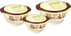 Caserole termos plastic Galaxy set 3 buc 4/6/9