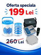 Oferta 2 Set caserole: Travel Picnic + Penta Go + Termos