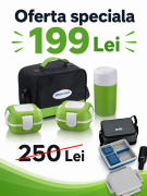 Oferta 2 Set caserole: Paloma Lunch Box 4 piese +  Penta Go + Termos