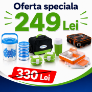 Oferta 3 Set caserole: Paloma Lunch Box 4 piese + Box Penta Go + Picnic Treat 6 Piese